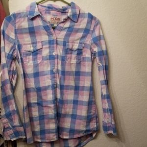 Old Navy Plaid top